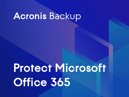 Acronis Cyber Backup for Microsoft Office 365 