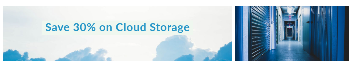 Cloud Storage Promotion Banner