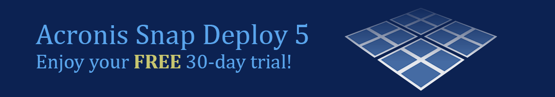 Acronis Snap Deploy Trial